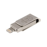 Флешка T&G 008 128GB USB lightning 3.0 металева
