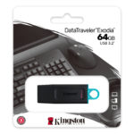 Флешка KINGSTON DataTraveler Exodia 64 GB USB 3.2  Onyx Black