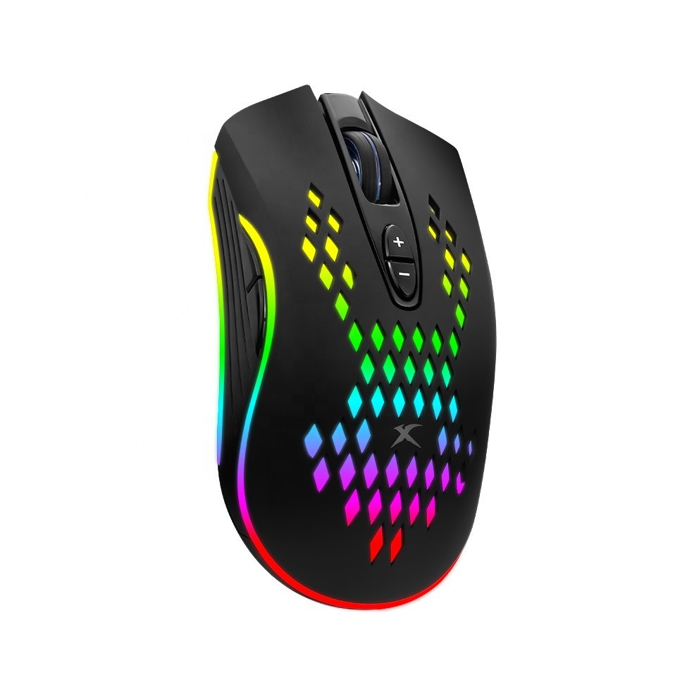 Миша ігрова XTRIKE ME GM-222 RGB Black (56321726)