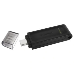 Флешка KINGSTON DT 70 Type-C 64ГБ USB3.2 Black (56321766)