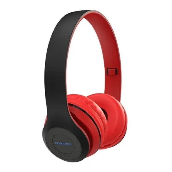 bluetooth навушники BOROFONE BO4 червоні (56321832)