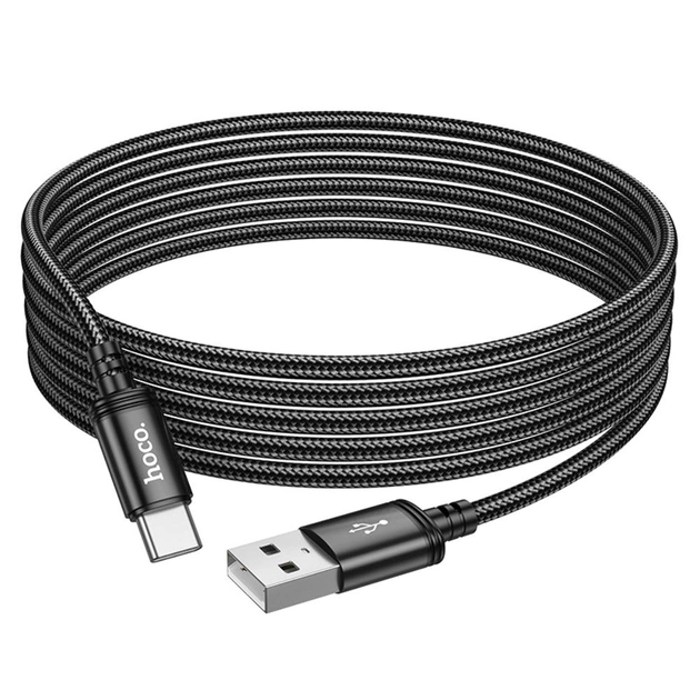 Кабель HOCO X91 USB AM to Type-C data cable 3A 3m Чорний (56321918)