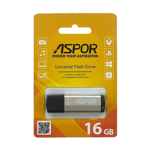 Флешка Aspor AR121 16GB срібло (56321983)