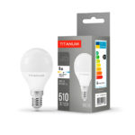 LED лампа TITANUM G45 6W E14 4100K 220V