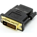 Перехідник ATCOM DVI (male) to HDMI (female) чорний 24pin (11208)