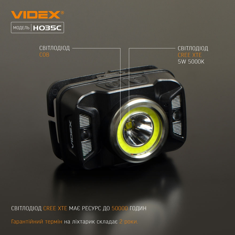 VIDEX VLF-H035C 410Lm 5000K