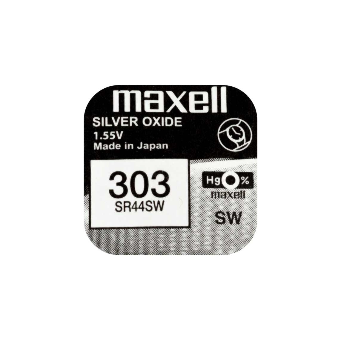 Батарейки MAXELL SR44SW (303) (NEW EUROPE) (56322146)