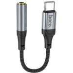Перехідник HOCO LS36 TYPE-C to AUX 3.5 Black